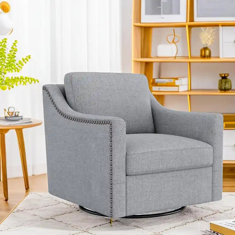 360 Degree Swivel Accent Chair for Living Room or Bedroom