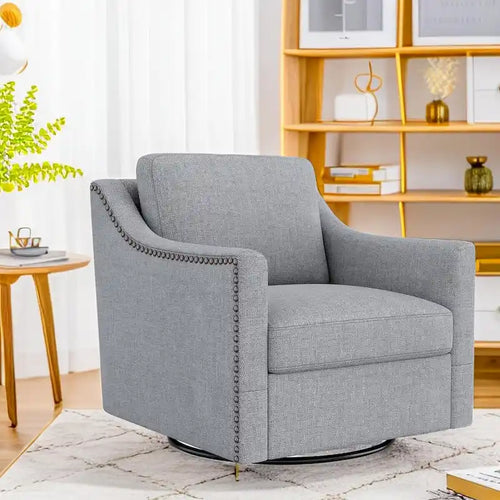 360 Degree Swivel Accent Chair for Living Room or Bedroom