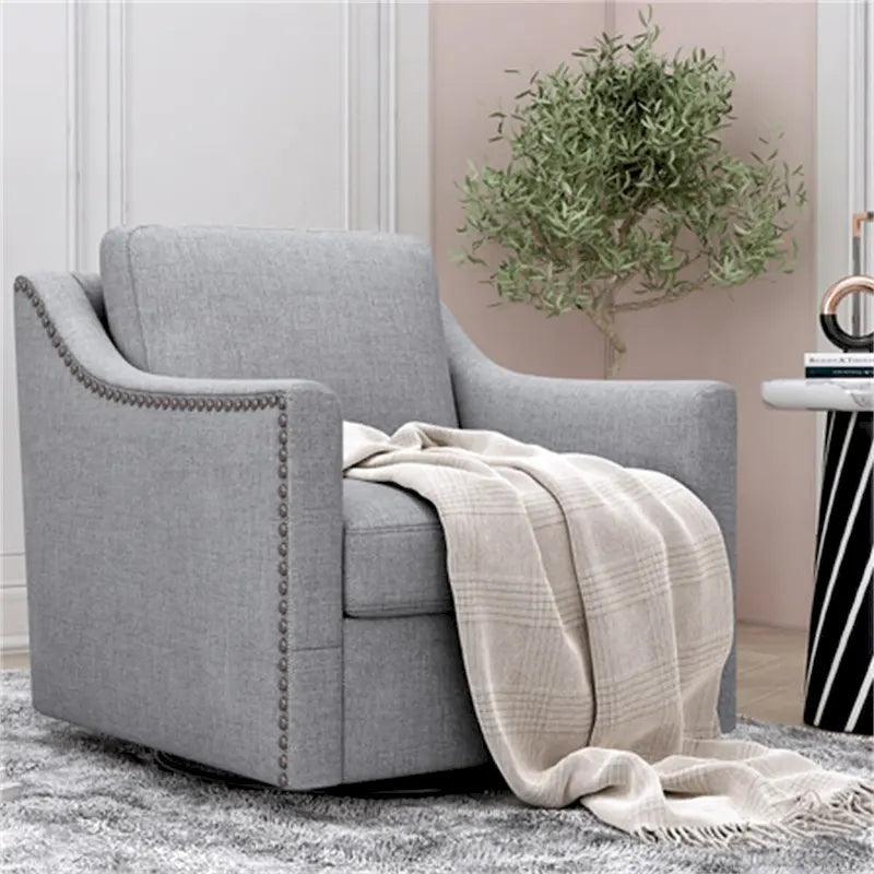 360 Degree Swivel Accent Chair for Living Room or Bedroom