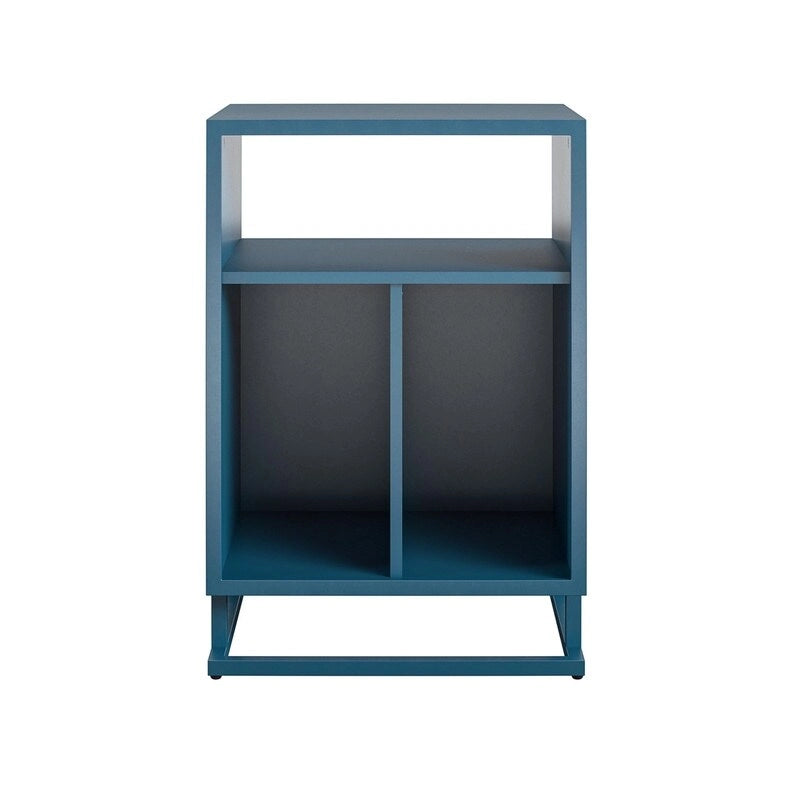 Turntable Stand with 3 Open Cubbies - 19W x 16.14D x 27.56H