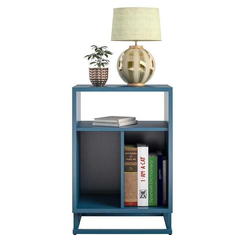 Turntable Stand with 3 Open Cubbies - 19W x 16.14D x 27.56H