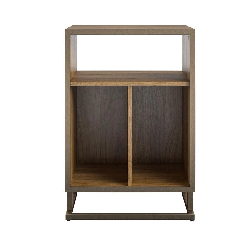Turntable Stand with 3 Open Cubbies - 19W x 16.14D x 27.56H