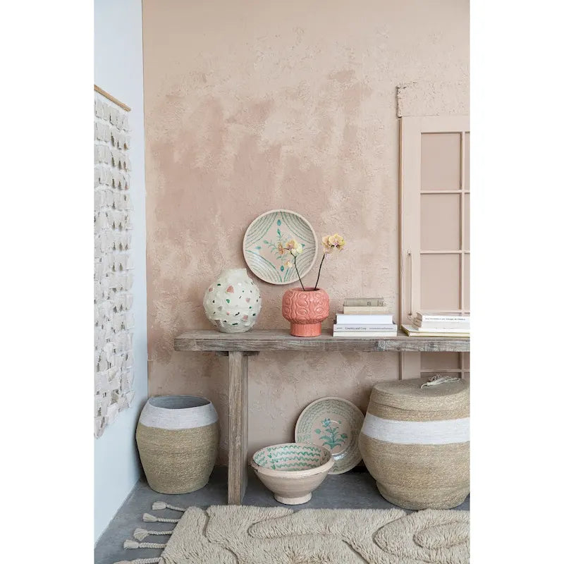 Reclaimed Wood Console Table with Distressed Bleached Finish - 72L x 13W x 32H
