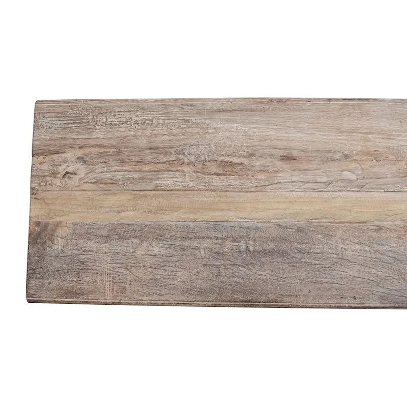 Reclaimed Wood Console Table with Distressed Bleached Finish - 72L x 13W x 32H